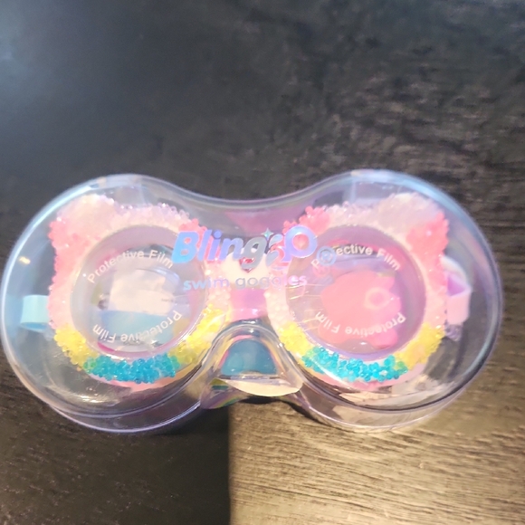 NWT Bling2O Gummy Bear Colorful Swim Goggles Color Rock Candy - Picture 1 of 5